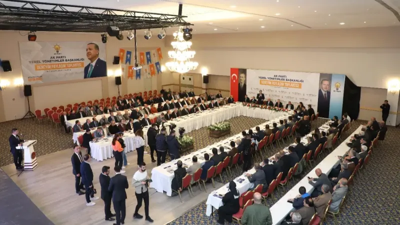 Elazığ AK Parti Teşkilatları önemli toplantıda buluştu